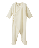 Nature Baby Merino Kimono Pointelle Stretch N Grow Natural