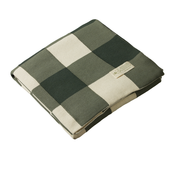 Nature Baby Dune Blanket Thyme Check
