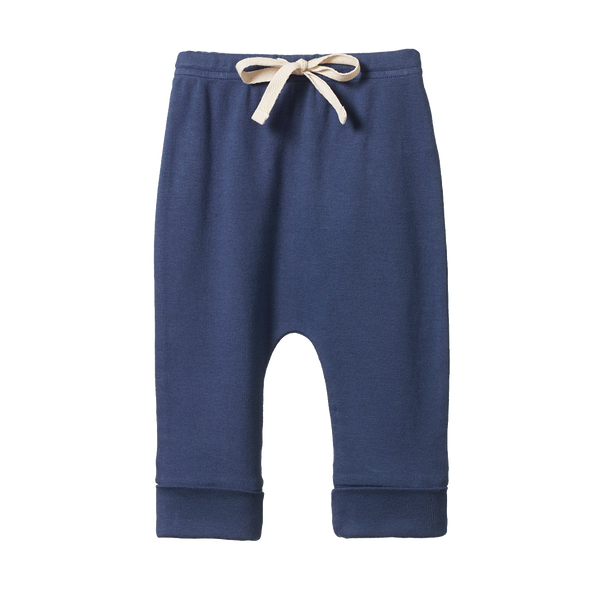 Nature Baby Drawstring Pants Vintage Indigo