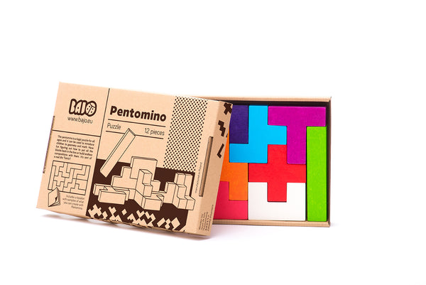 Bajo Pentomino Blocks