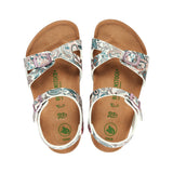 Birkenstock Rio Vegan Paisley Light Rose Birko Flor NARROW