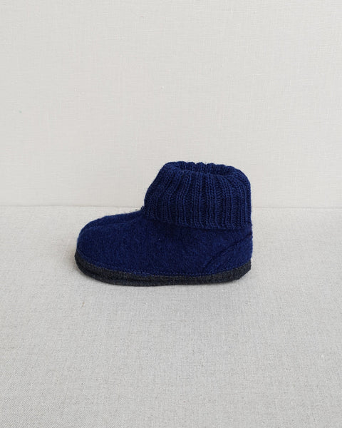 Bergstein Cozy Slippers Dark Blue