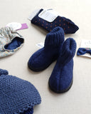 Bergstein Cozy Slippers Dark Blue