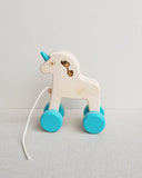 Bajo Unicorn Pull Toy