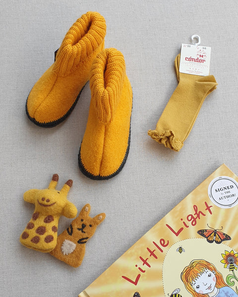 Bergstein Cozy Slippers Ochre