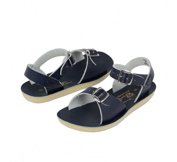 Salt Water Sun San Surfer Childs Sandal - Navy