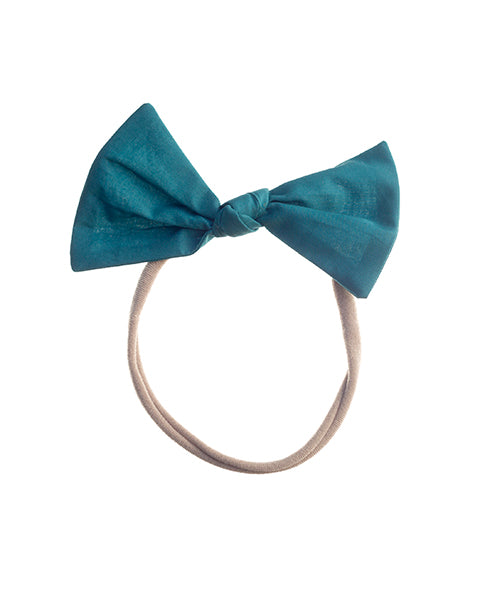 Pretty Wild Lucille Bow Elastic Headband Alpine
