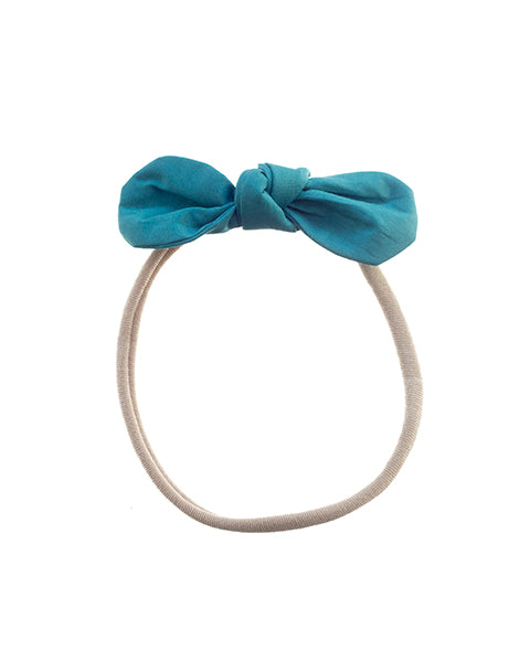 Pretty Wild Anna Bow Elastic Headband Alpine