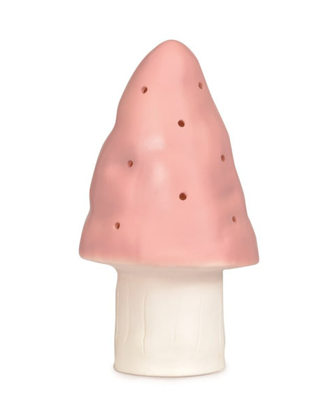 Heico Mushroom Night Light Lamp - Small - Vintage Pink LED