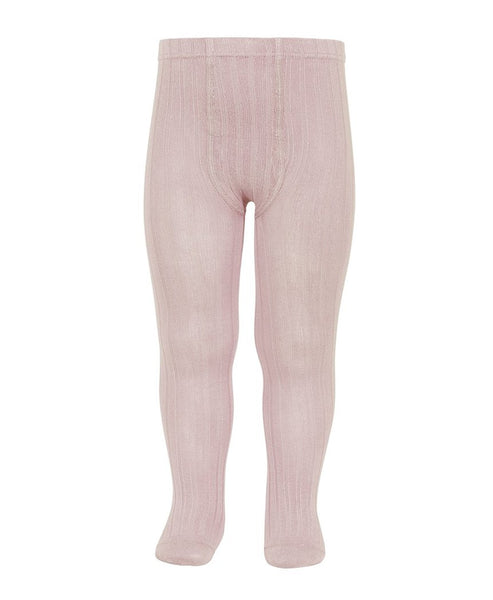 Condor Ribbed Tights (#544 Rosa Empo)