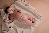 Grown Organic Cotton Speckle Blanket Fawn