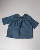 Pretty Wild Dolls Dress Bella - Peacock Linen