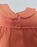 Pretty Wild Dolls Dress Bella - Coral Linen