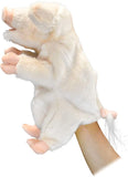 Hansa Pig Hand Puppet 25cm