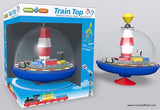 Maro Toys Electronic Train Spinning Top with Sounds and Movement
