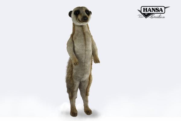 Hansa Meerkat Plush Standing 90cm