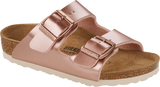 Birkenstock Arizona Kids Metallic Copper NARROW