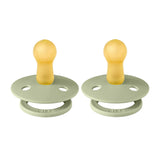 BIBS Size 1 Pacifier / Dummy 2 Pack - Sage