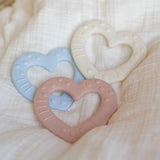 BIBS Baby Bitie Teether Heart - Ivory