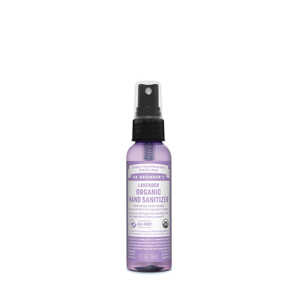 Dr Bronner's Organic Lavender Hand Sanitiser 59ml