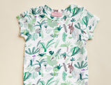 Halcyon Nights Short Sleeve Bodysuit Fern Gully