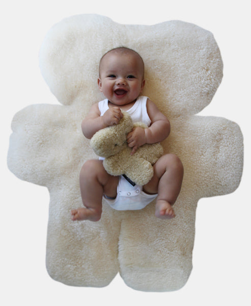 Flatout Bear Floor Rug - Milk