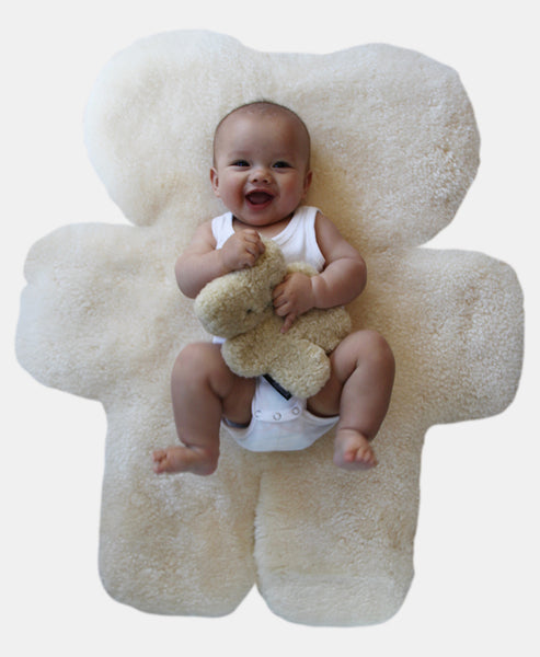 Flatout Bear Floor Rug - Milk