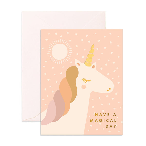 Fox & Fallow Magical Unicorn Birthday Card