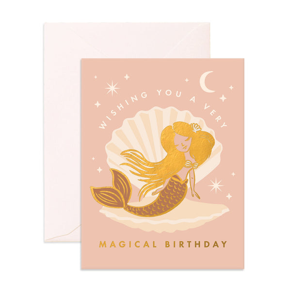 Fox & Fallow Magical Mermaids Birthday Card