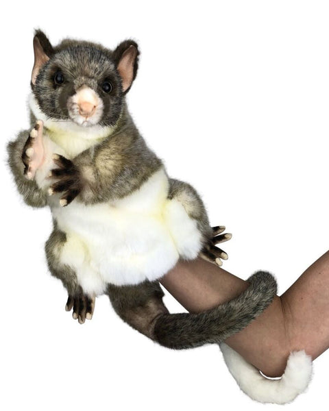 Hansa Brush Tailed Possum Hand Puppet 45cm