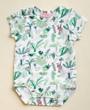 Halcyon Nights Short Sleeve Bodysuit Fern Gully