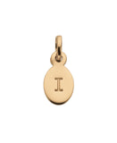 Kirstin Ash Gold Vermeil Oval Letter