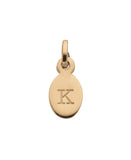 Kirstin Ash Gold Vermeil Oval Letter