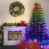 RGB Rainbow LED String Lights for 2.1M Trees - Decorative Light