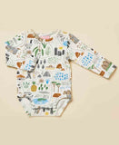 Halcyon Nights Long Sleeve  Bodysuit Big Adventures