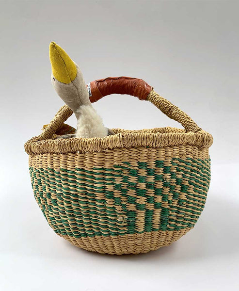 African Queen Genuine Hand Woven Mini Basket