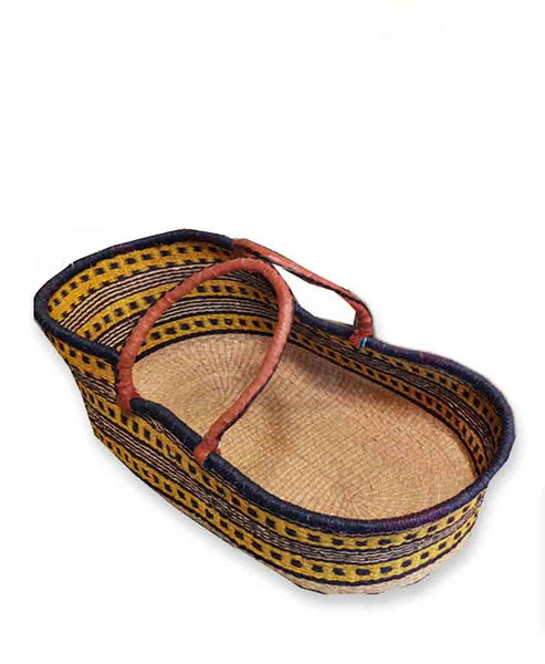 Inside Africa Genuine Hand Woven Moses Basket