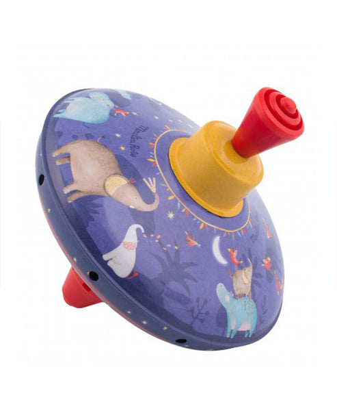 Moulin Roty Metal Spin Top - Les Papoum
