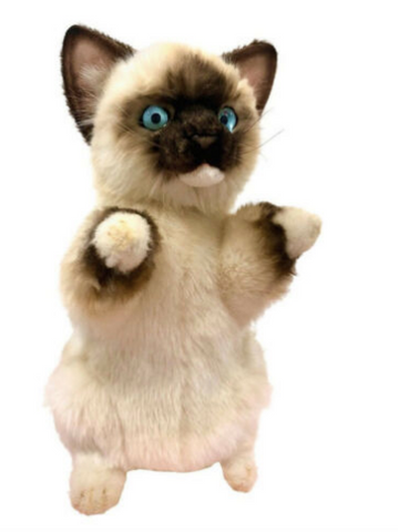 Hansa Rag Doll Kitten Hand Puppet 30cm