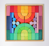 Grimm's Spiel and Holz Romanesque Building Set
