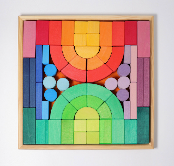 Grimm's Spiel and Holz Romanesque Building Set