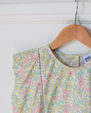 Pretty Wild Kids Maggie Panel Dress Daisy Lime