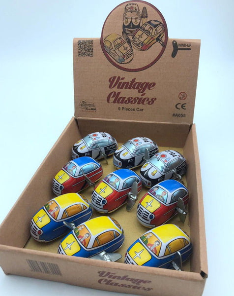 Classic Vintage Mini Wind Up Cars