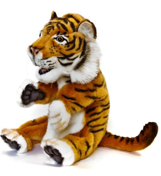 Hansa Tiger Hand Puppet 37cm