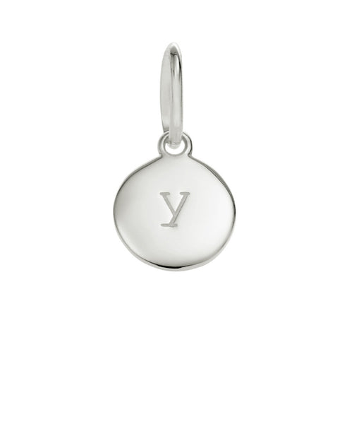 Little Kirstin Ash - Circle Letter Silver - Y