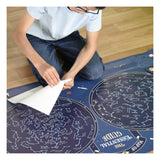 Poppik Discovery Stickers - Skymap Glow in the Dark