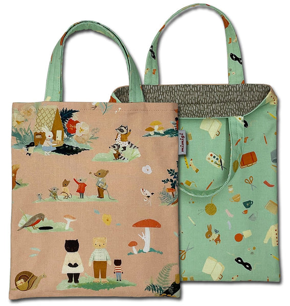 Mimigi Handcrafted Book Bag -  Familia