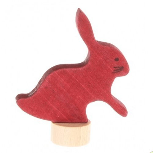 Grimm's Bunny Rabbit Wooden Decoration