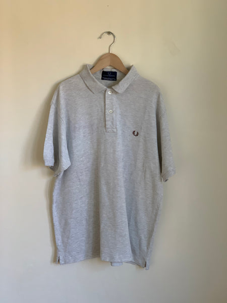 Pre Loved Fred Perry Polo Shirt Size 14Y