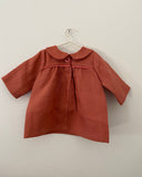 Pretty Wild Dolls Dress Bella - Coral Linen